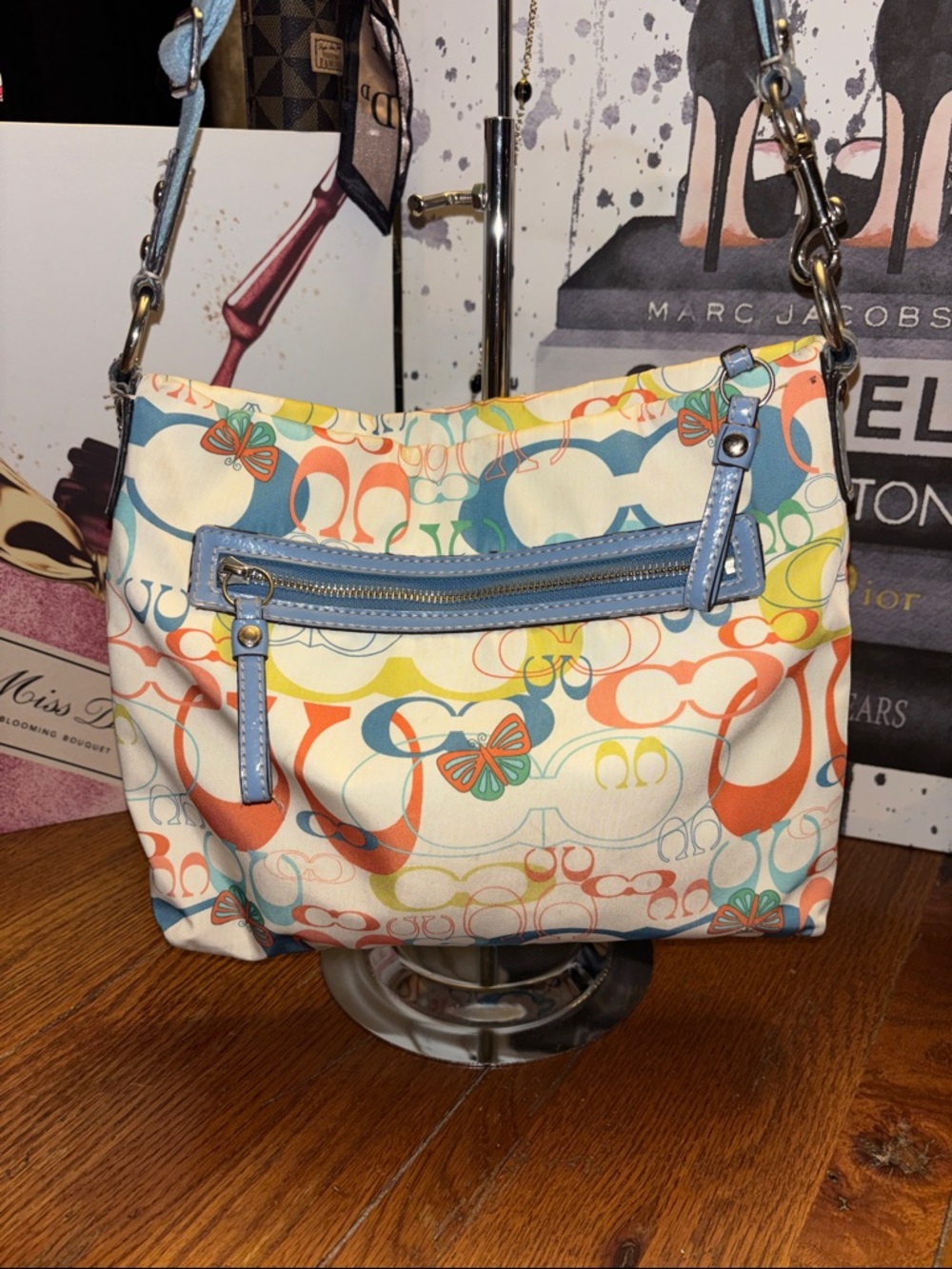 Coach Optic Butterfly Crossbody Swingpack